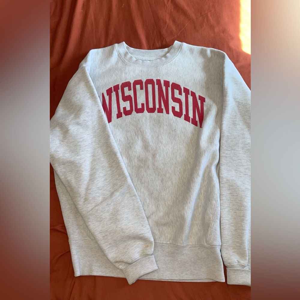 Wisconsin Badgers, size small crew neck